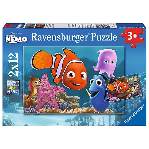 Ravensburger Puzzle Disney Findet Dorie Nemo der kleine Ausreisser (2x12)
