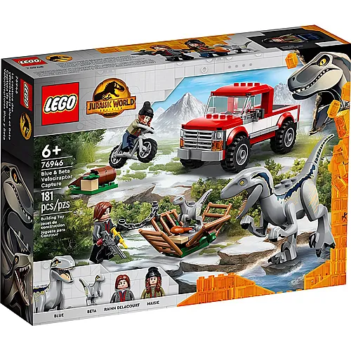 LEGO Jurassic World Blue & Beta in der Velociraptor-Falle (76946)