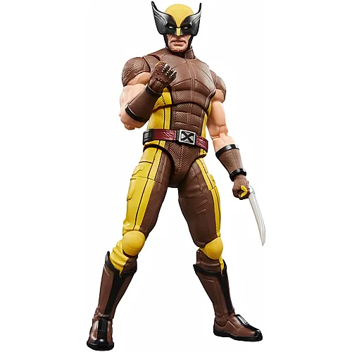 Hasbro Marvel Legends Deadpool & Wolverine, Wolverine brauner Anzug - 15 cm