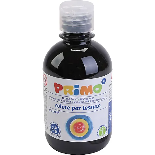 Creativ Company Stofffarbe Schwarz, 300 ml