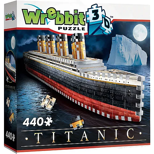 Wrebbit Puzzle Titanic (440Teile)