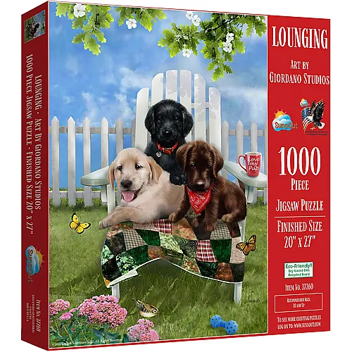 SunsOut Puzzle Giordano Studios Lounging - 1000 Teile