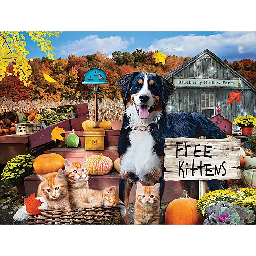 SunsOut Puzzle Karen Burke Blueberry Hollow Farm - 500 Teile