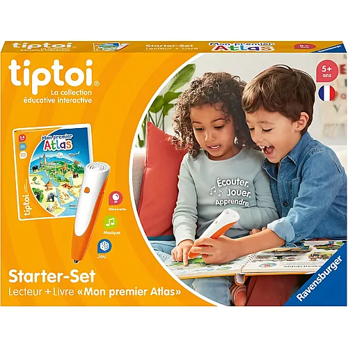 Starterset Lecteur + Livre Mon premier Atlas - Franais