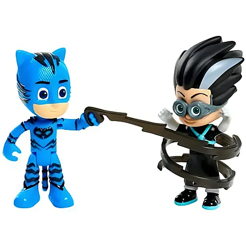 Simba PJ Masks Hero vs. Villain Figuren-Set (Catboy & Romeo)