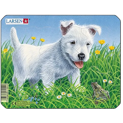 Larsen Puzzle Welpe - 6 Teile