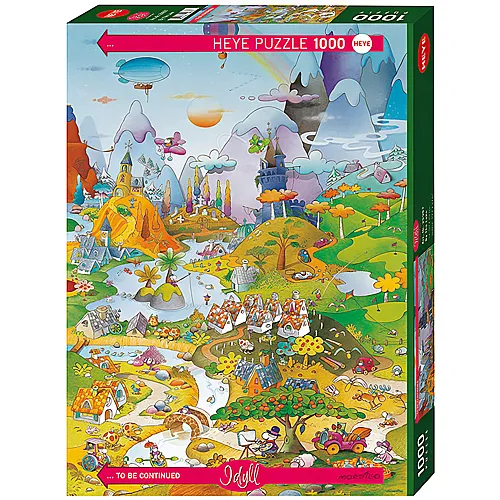 HEYE Puzzle Idyll By The Lake (1000Teile)