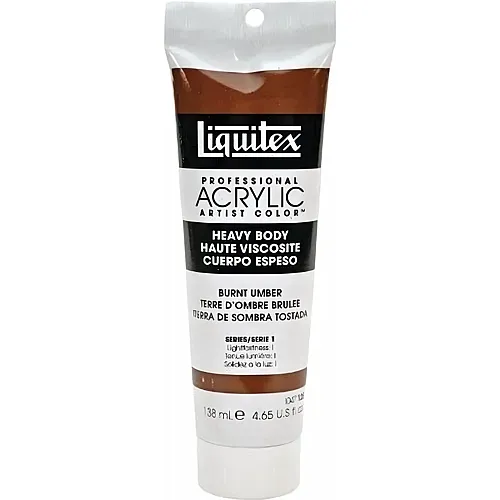 Liquitex Lqx Prof. Heavy Body Acrylfarbe 138ml Tube Umbra Gebrannt