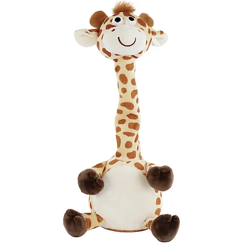 Plappertier Giraffe - spricht alles in witziger Stimme nach - 32 cm