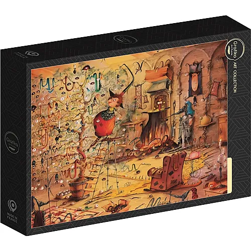 Grafika Puzzle Art Collection Fran�ois Ruyer Die Hexe und der Schlangenbaum 2 - 1000 Teile