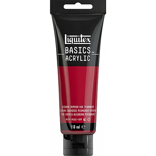 Liquitex Lqx Basics Acrylfarbe 118ml Tube Karmesinrot Farbton