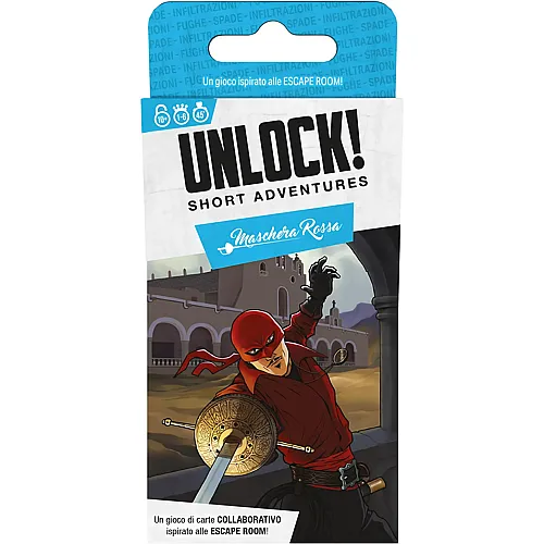 Space Cowboys Unlock Short Adv. 7 Maschera Rossa (IT)