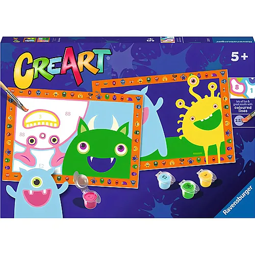 Ravensburger CreArt Silly Monsters