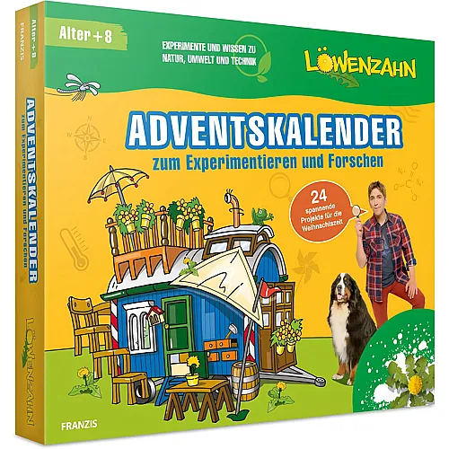 Franzis Jugend Lwenzahn Adventskalender zum Experimentieren und Forschen