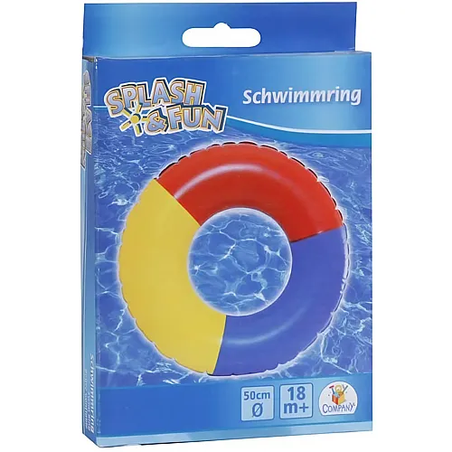 Splash & Fun Schwimmring Uni- Farben, #50cm