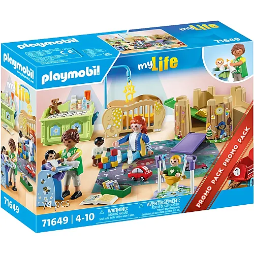PLAYMOBIL My Life Krabbelgruppe (71649)