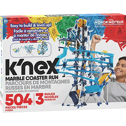 K'Nex Murmelbahn mit Motor - 504 Teile