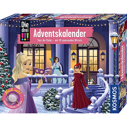 Kosmos Die drei !!! Adventskalender 2026