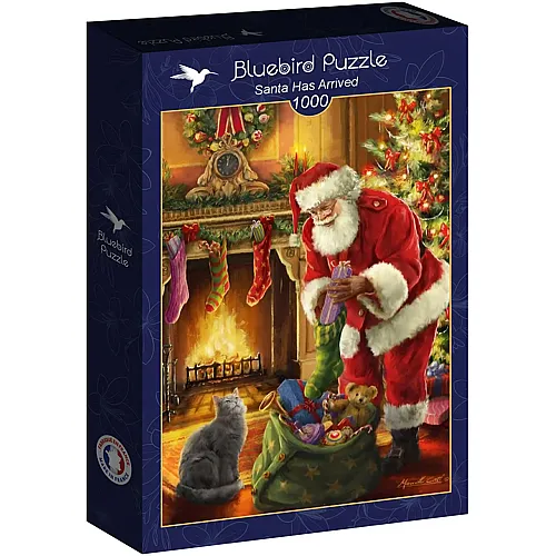 Bluebird Puzzle Santa Has Arrived (1000Teile)
