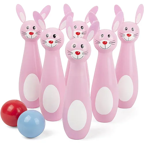 small foot Kegelspiel Gl�ckshasen - 8 Teile