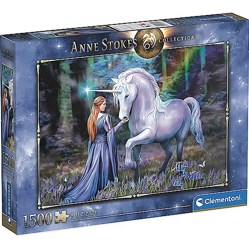 Clementoni Puzzle Anne Stokes Bluebell (1500Teile)