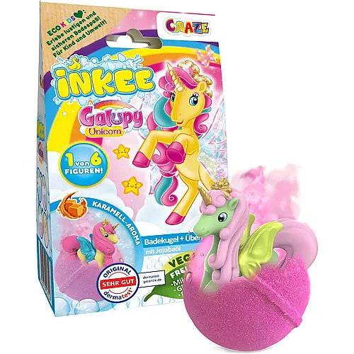 berraschungsbadekugel Galupy Einhorn