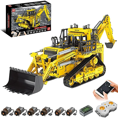 Mould King Models 2in1 Ferngesteuerter Bagger Bulldozer 17023