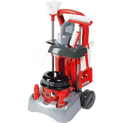 Casdon Reinigungswagen Henry Deluxe Spielset