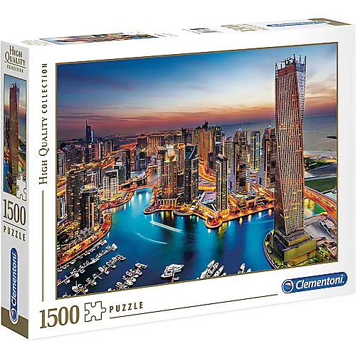 Clementoni Puzzle High Quality Collection Dubai Marina (1500Teile)