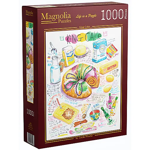 Magnolia Puzzle K�nigskuchen (1000Teile)