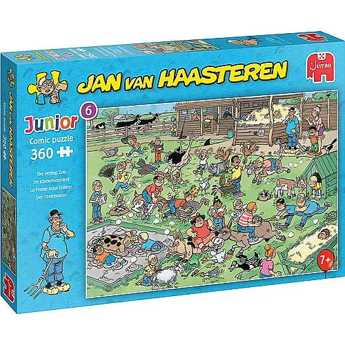 Jumbo Puzzle Jan van Haasteren Streichelzoo (360Teile)