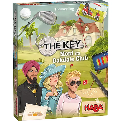HABA Spiele The Key  Mord im Oakdale Club