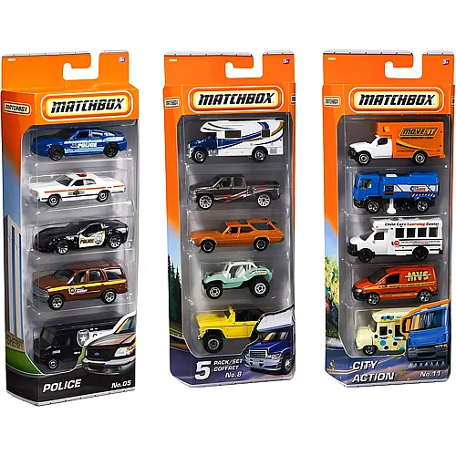 Matchbox 5er Geschenkset - 1:64