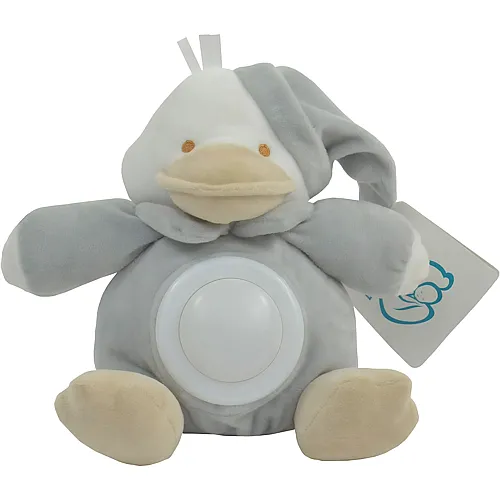 K�gler Ente mit Nachtlicht Grau - 24 cm
