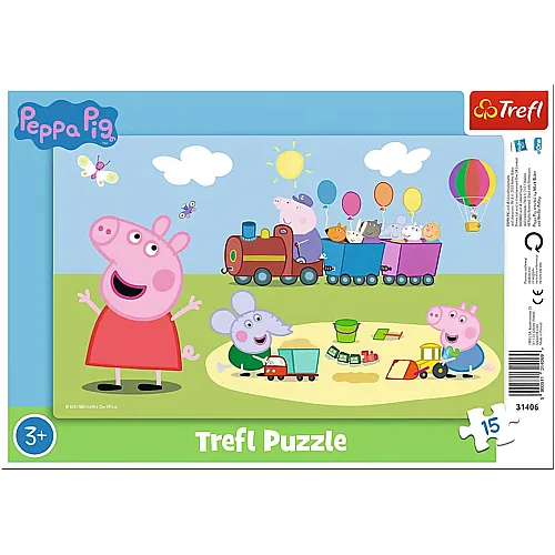 Trefl Puzzle Peppa Pig - 15 Teile