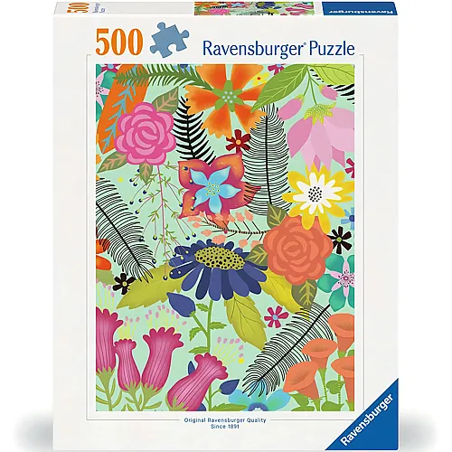 Ravensburger Puzzle Flowerjungle (500Teile)