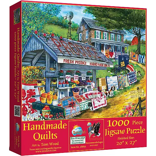 Handmade Quilts 1000Teile