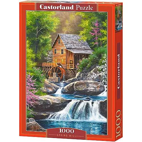 Castorland Puzzle Spring Mill - 1000 Teile