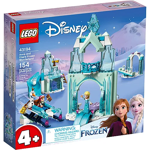 LEGO Disney Frozen Annas und Elsas Winterm�rchen 43194