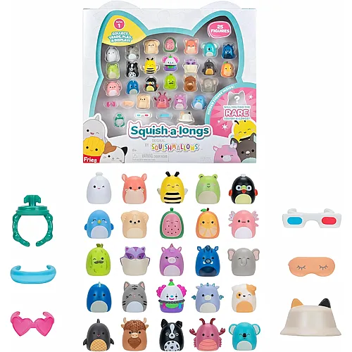 25er-Pack Mini-Squish mit 5 Zubeh�rteilen