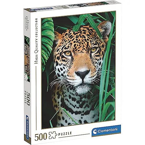 Clementoni Puzzle High Quality Collection Jaguar in the Jungle (500Teile)
