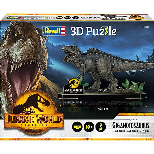 Revell Puzzle Jurassic World Giganotosaurus (60Teile)