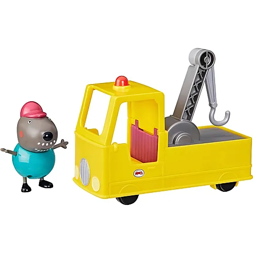 Hasbro Peppa Pig Opa Klffs Abschleppwagen