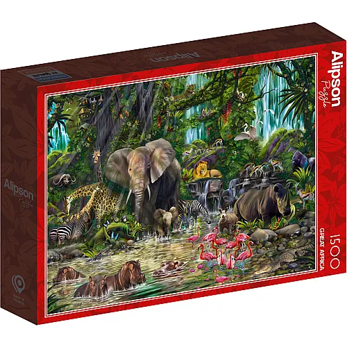 Alipson Puzzle Great Africa - 1500 Teile