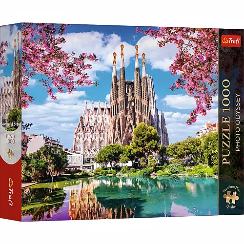 Photo Odyssey - Sagrada Familia, Barcelona, Spain - 1000 Pieces