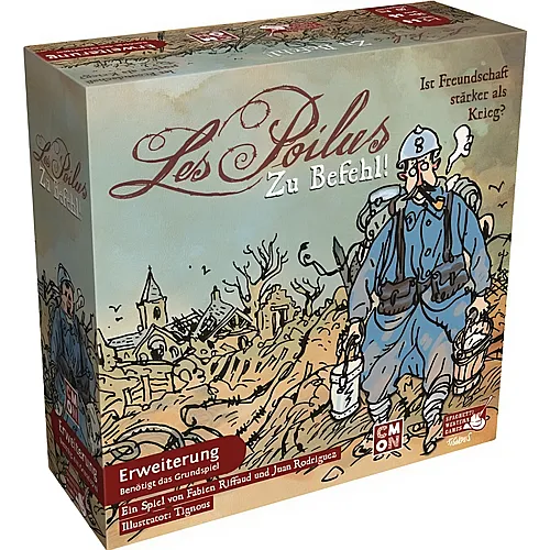 CMON Spiele Les Poilus - Zu Befehl! Erweiterung - Deutsch
