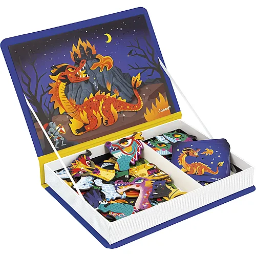 Magnetbuch Drachen