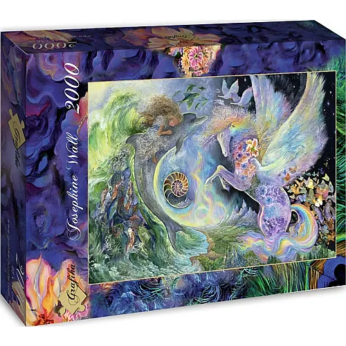 Grafika Puzzle Art Collection Jos�phine Wall Magical Meeting - 2000 Teile