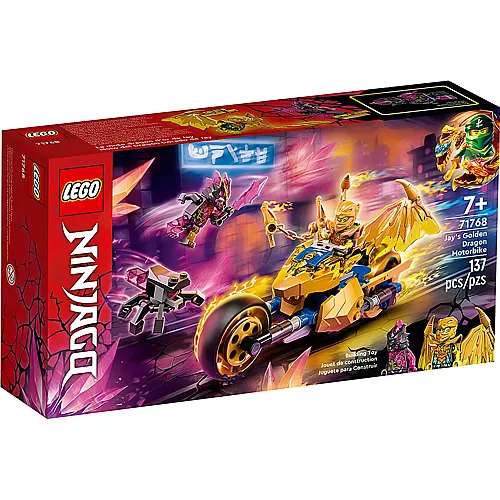 LEGO Ninjago Jays Golddrachen-Motorrad (71768)