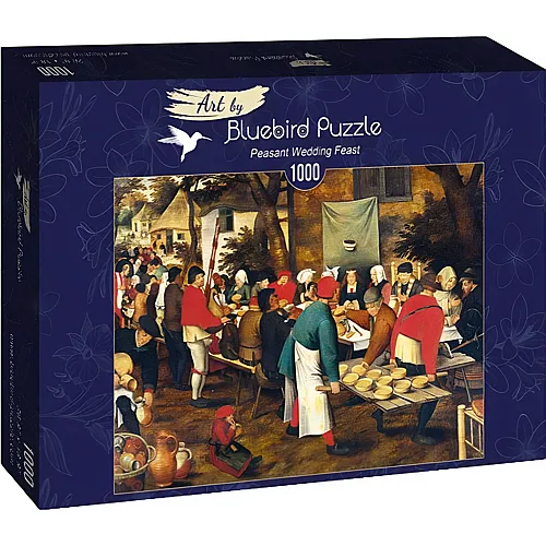 Bluebird Puzzle Pieter Bruegel - Peasant Wedding Feast - 1000 Teile